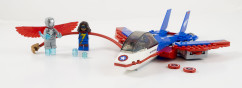 76076 Captain America Jet Pursuit Full Set
