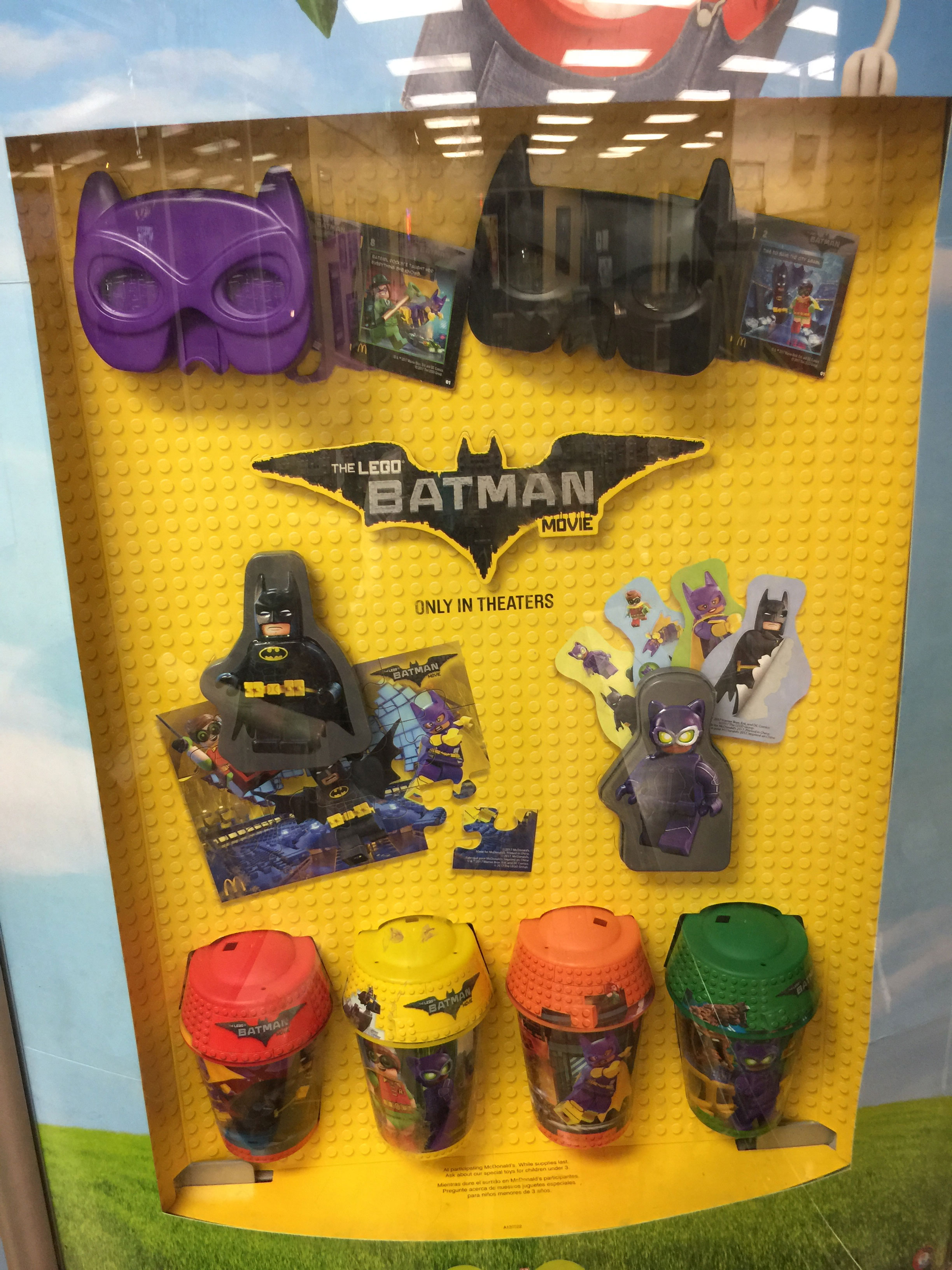 The LEGO Batman Movie McDonald's Happy Meal Toy Tie-in - FBTB