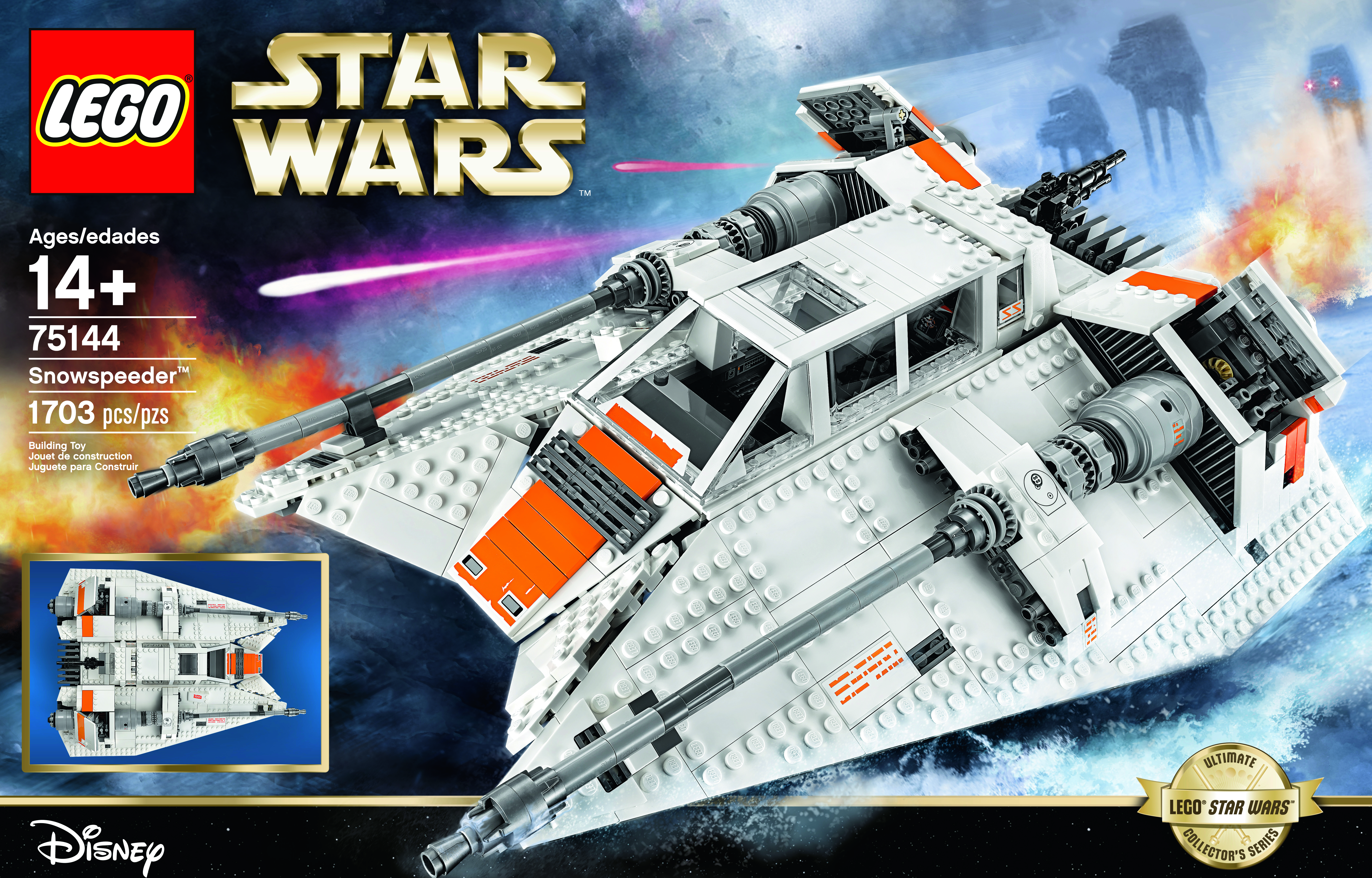 LEGO Announces UCS Snowspeeder (75144)