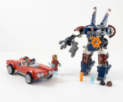 76077 Iron Man Detroit Steel Strikes Full Set