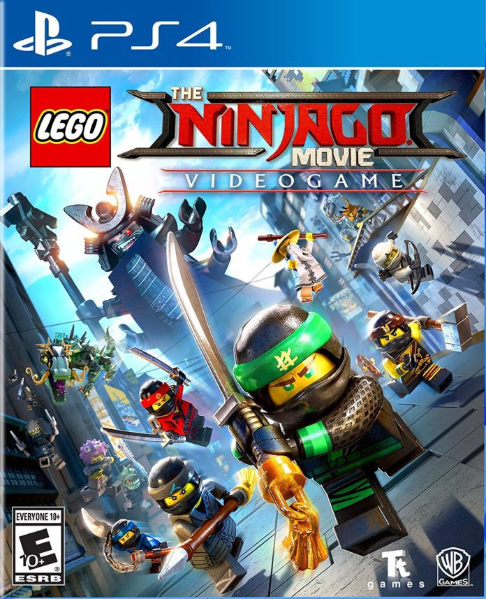 The LEGO NINJAGO Movie Video Game for PS4