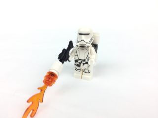 First Order Flametrooper minifig front