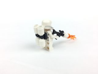 First Order Flametrooper minifig back