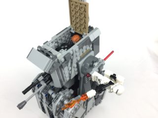 First Order Heavy Scout Walker with passenger