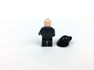 First Order Gunner minifig back without helmet