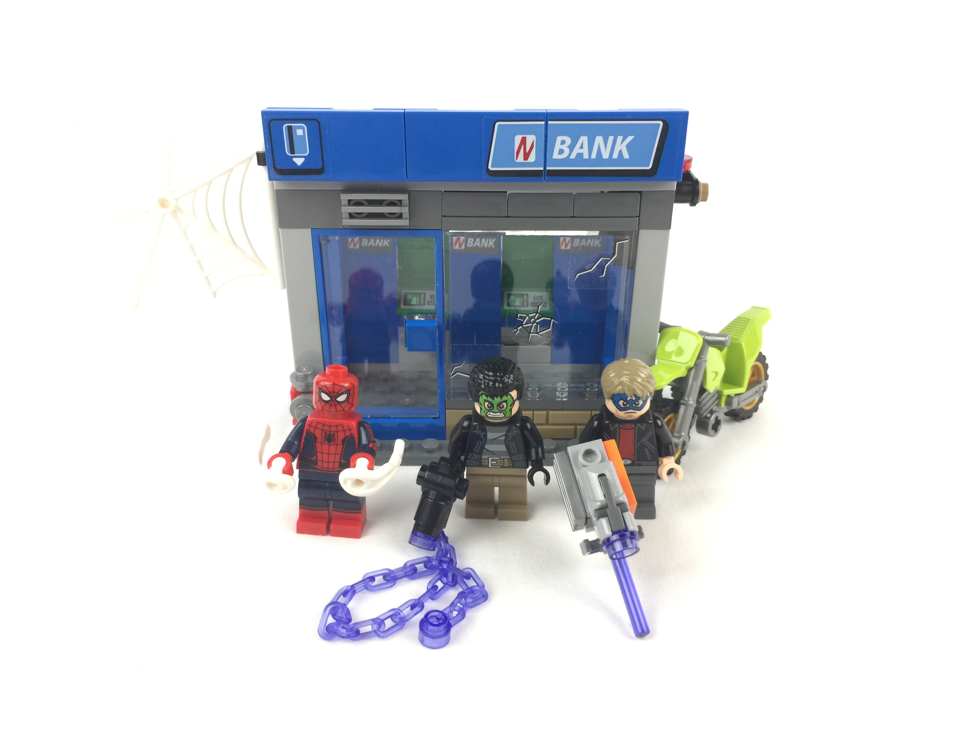 LEGO Marvel Super Heroes ATM Heist Battle 2017 for sale online 76082 