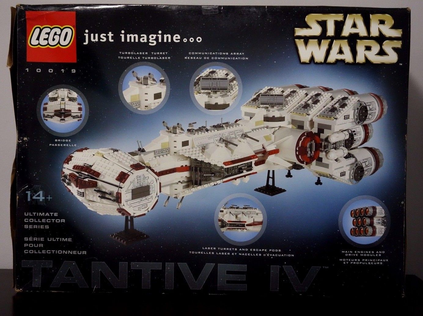 10019 Rebel Blockade Runner Back of - FBTB