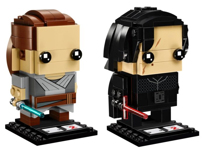 41489 Rey & Kylo Ren BrickHeadz