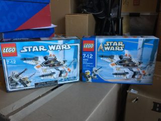 4500 Rebel Snowspeeder side-by-side