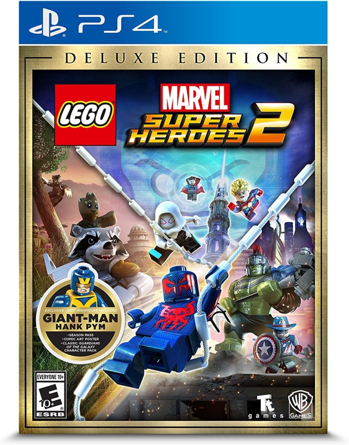 LEGO Marvel Super Heroes 2 PS4 box