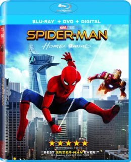 spider-man homecoming blu-ray