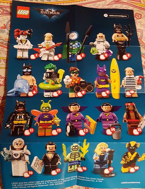 LEGO Collectable Minifigures The LEGO Batman Movie Series 2