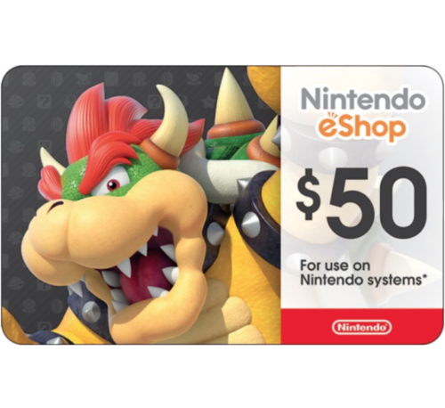 Nintendo eShop card image