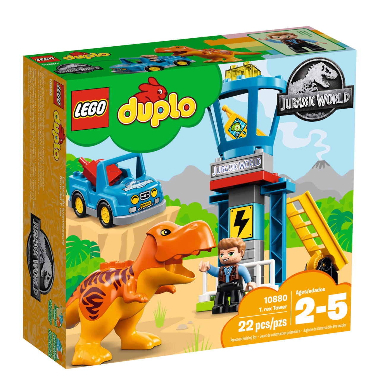lego duplo jurassic world 10939