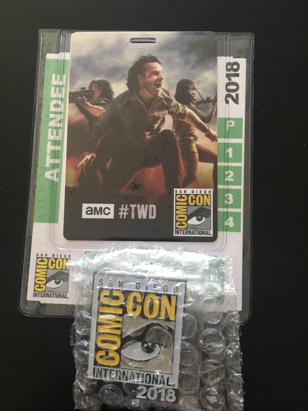 Comic Con Badges Starting To Arrive In Mailboxes FBTB