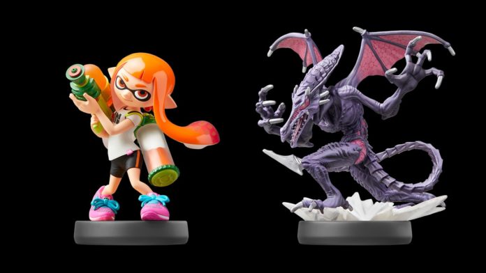Inkling and Ridley amiibo