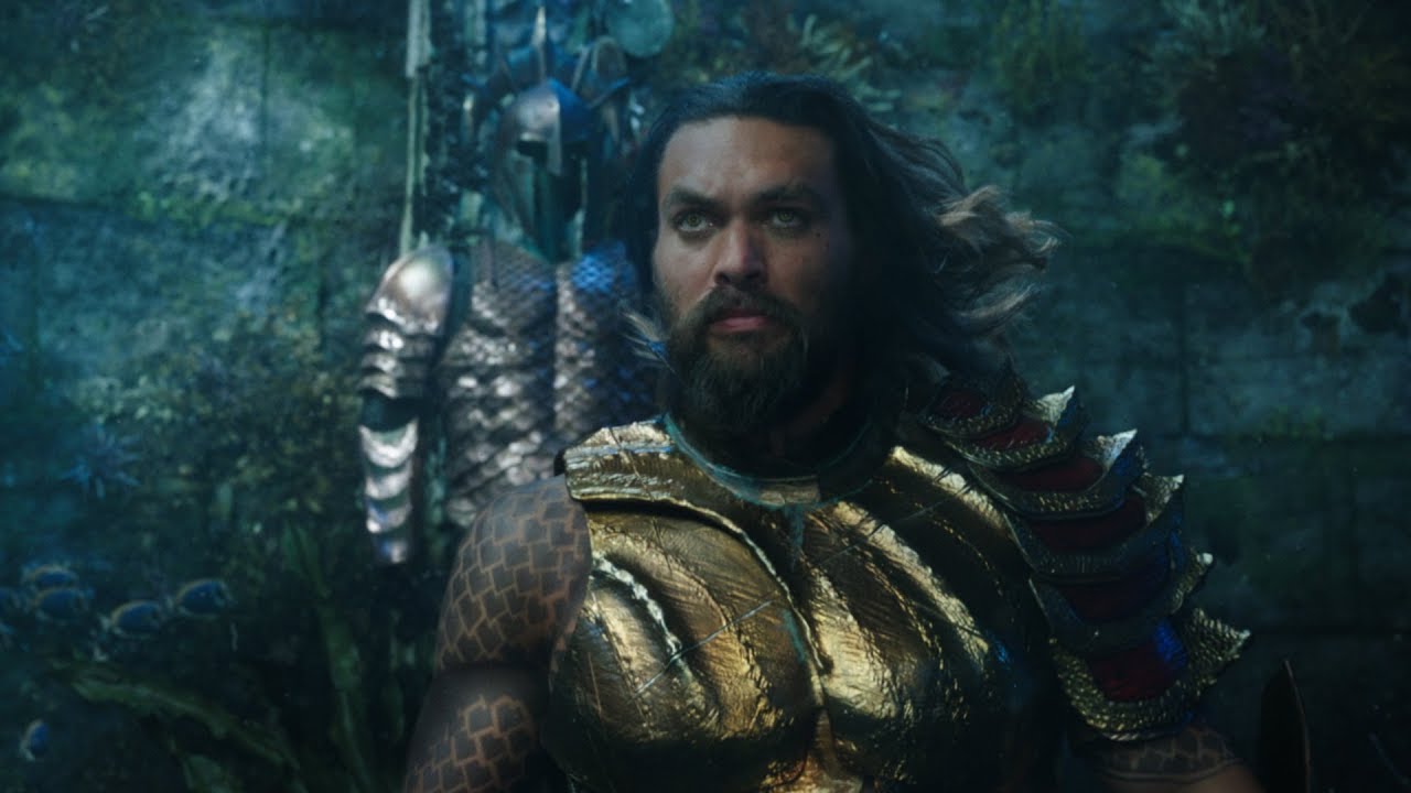 First Aquaman Trailer Maximizes Use of Shirtless Jason Mamoa