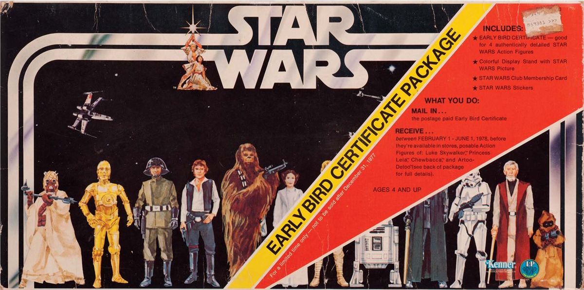 Peter Abrahamson’s Kenner Star Wars Early Bird Display In LEGO