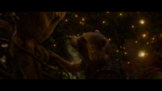 GOTG – An emotional scene between a CGI tree and a CGI raccoon