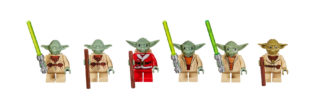 LEGO_Idea_House_Archive_7103_4502_7958_7964_75002_75208_Yoda_2002-2018