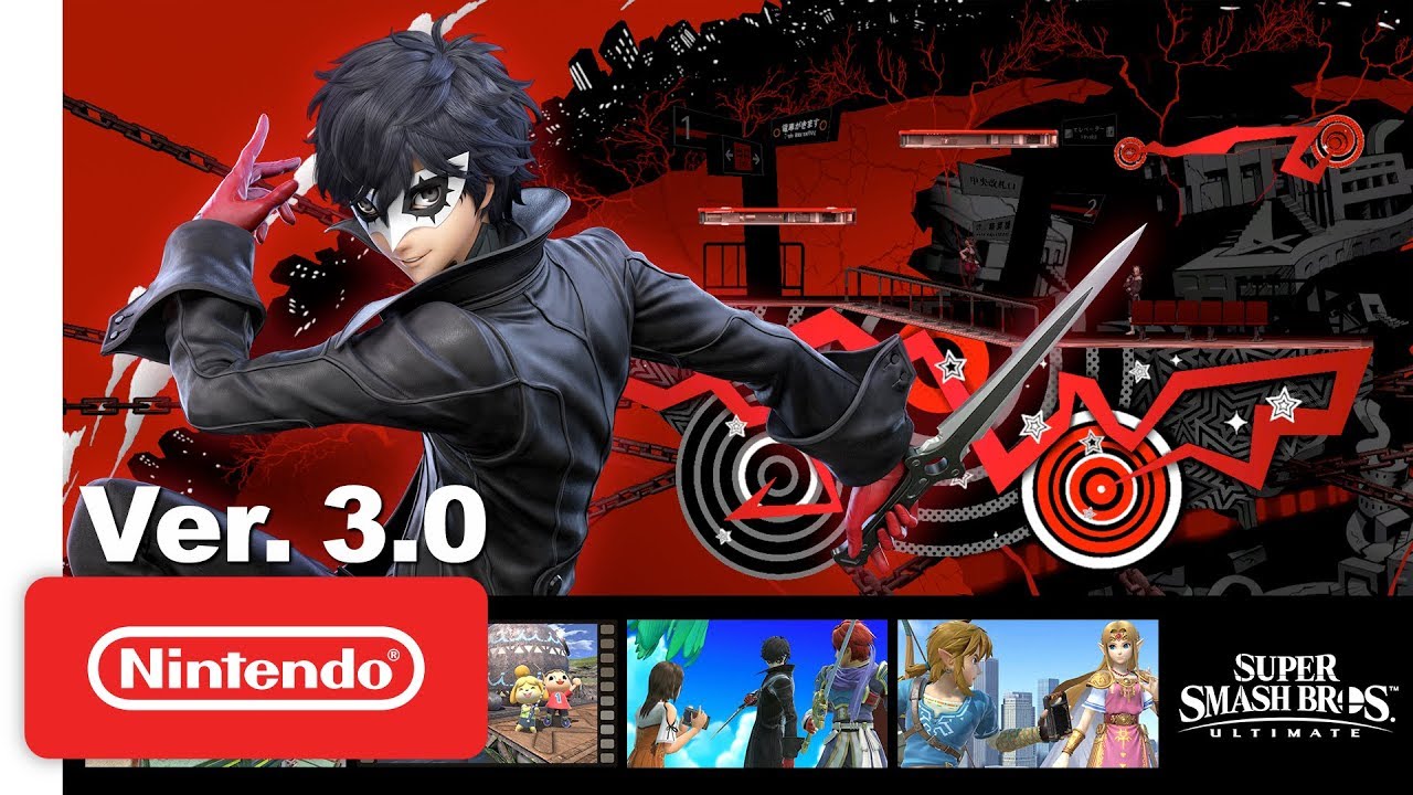 Joker’s Debut Trailer For Super Smash Bros. Ultimate