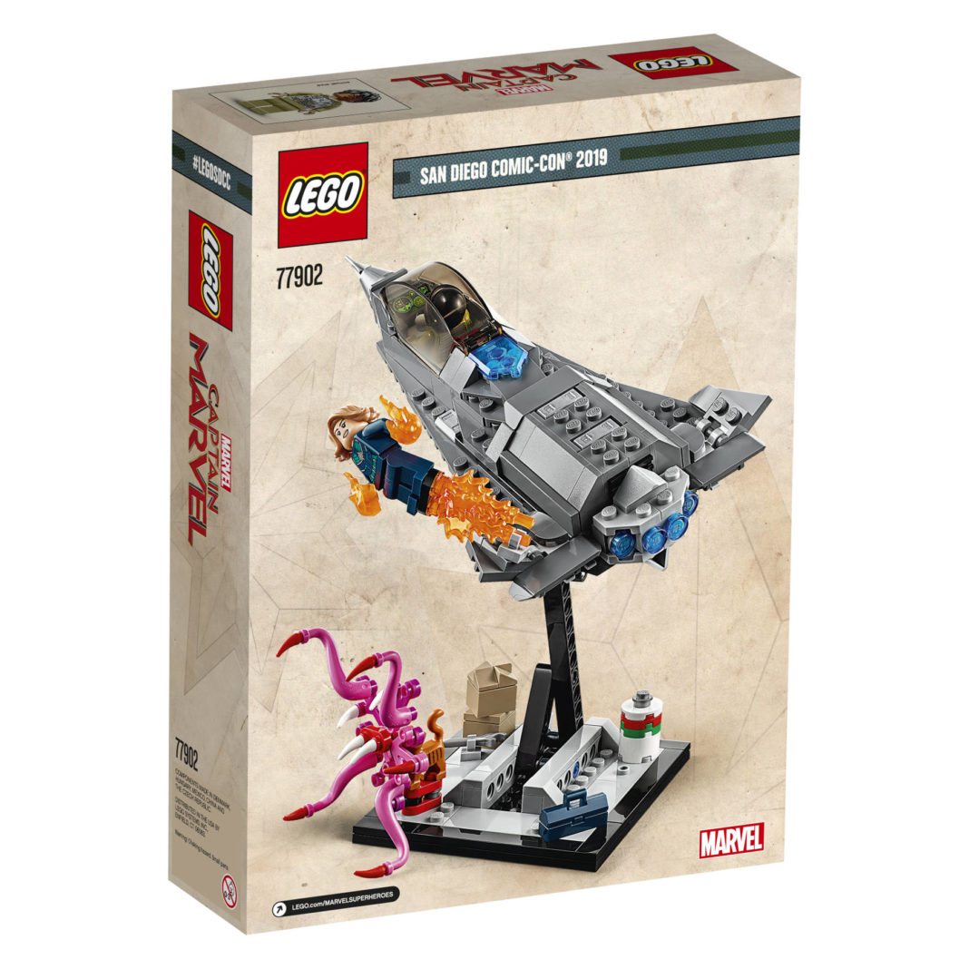 captain marvel lego keyring