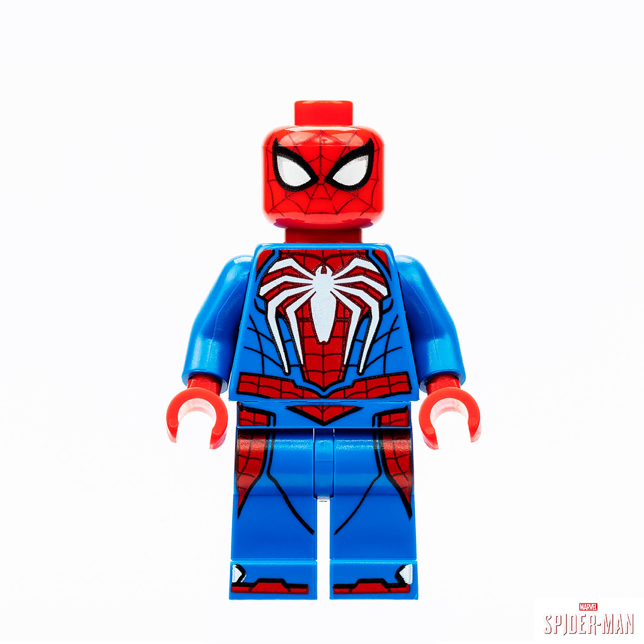 Playstation 4 S Spider Man Is The First Revealed Sdcc Lego Minifigure Exclusive Fbtb