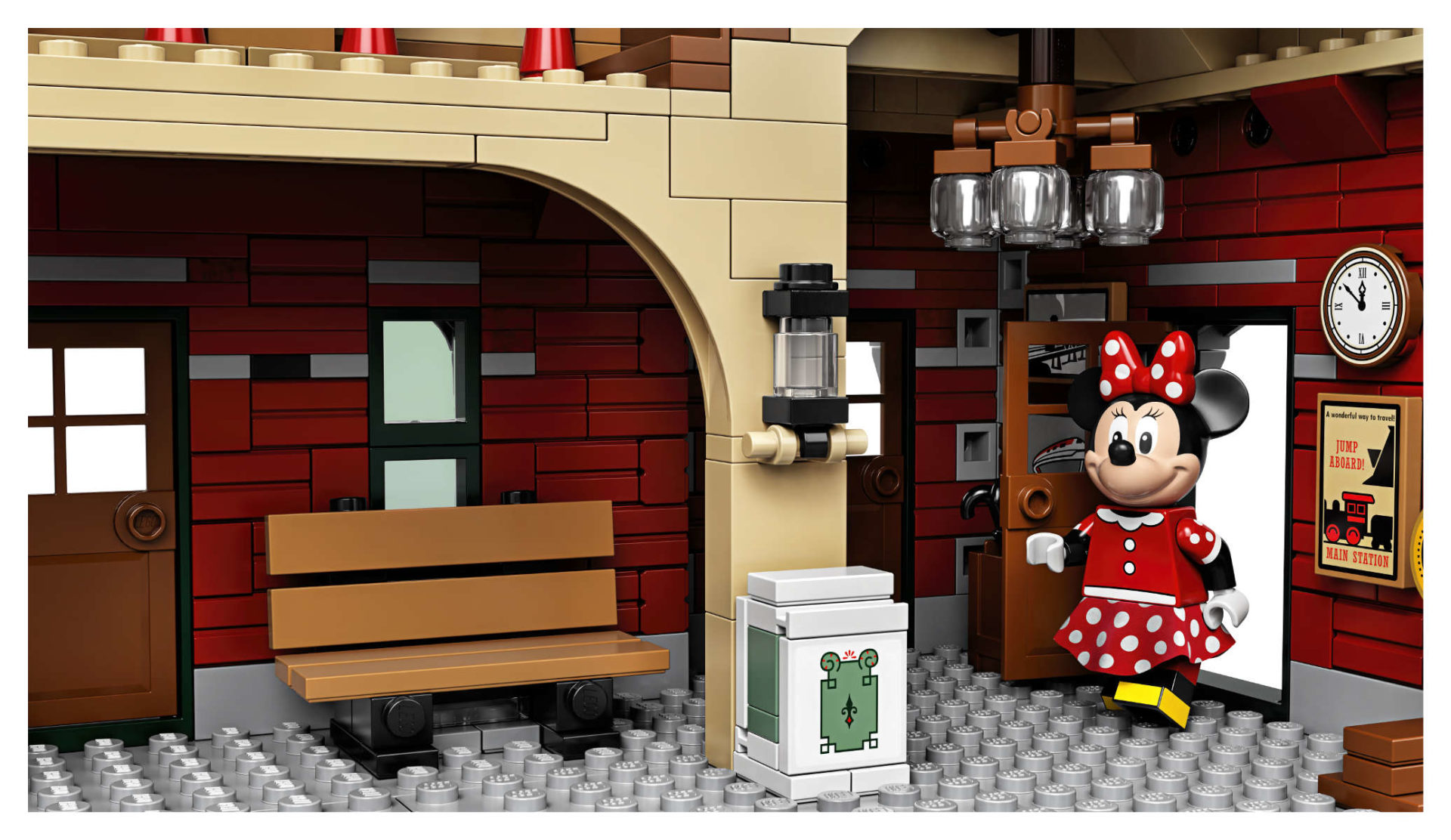 LEGO Reveals Motorized Disney Train and Station Set FBTB