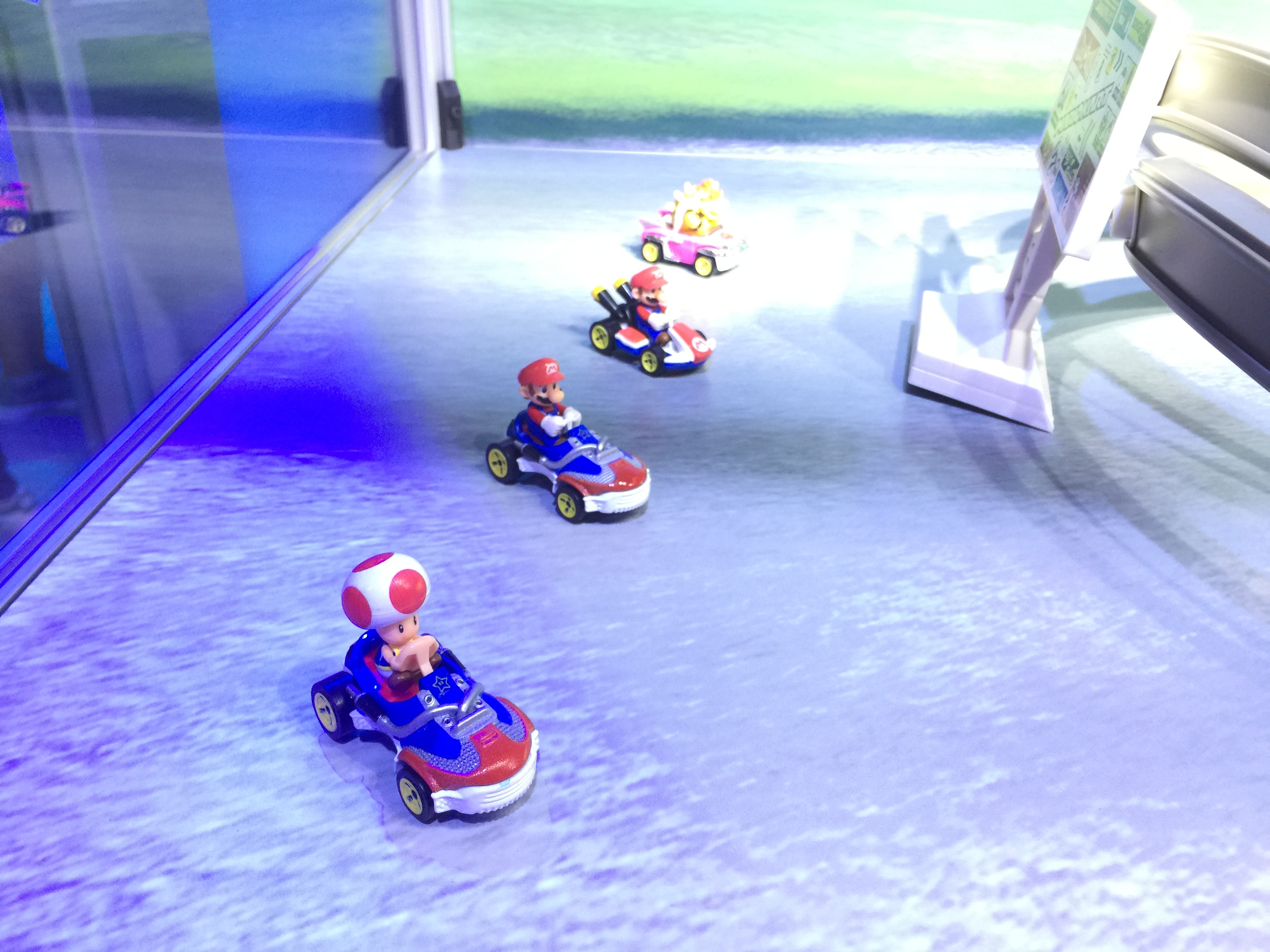 mario kart hot wheels toad