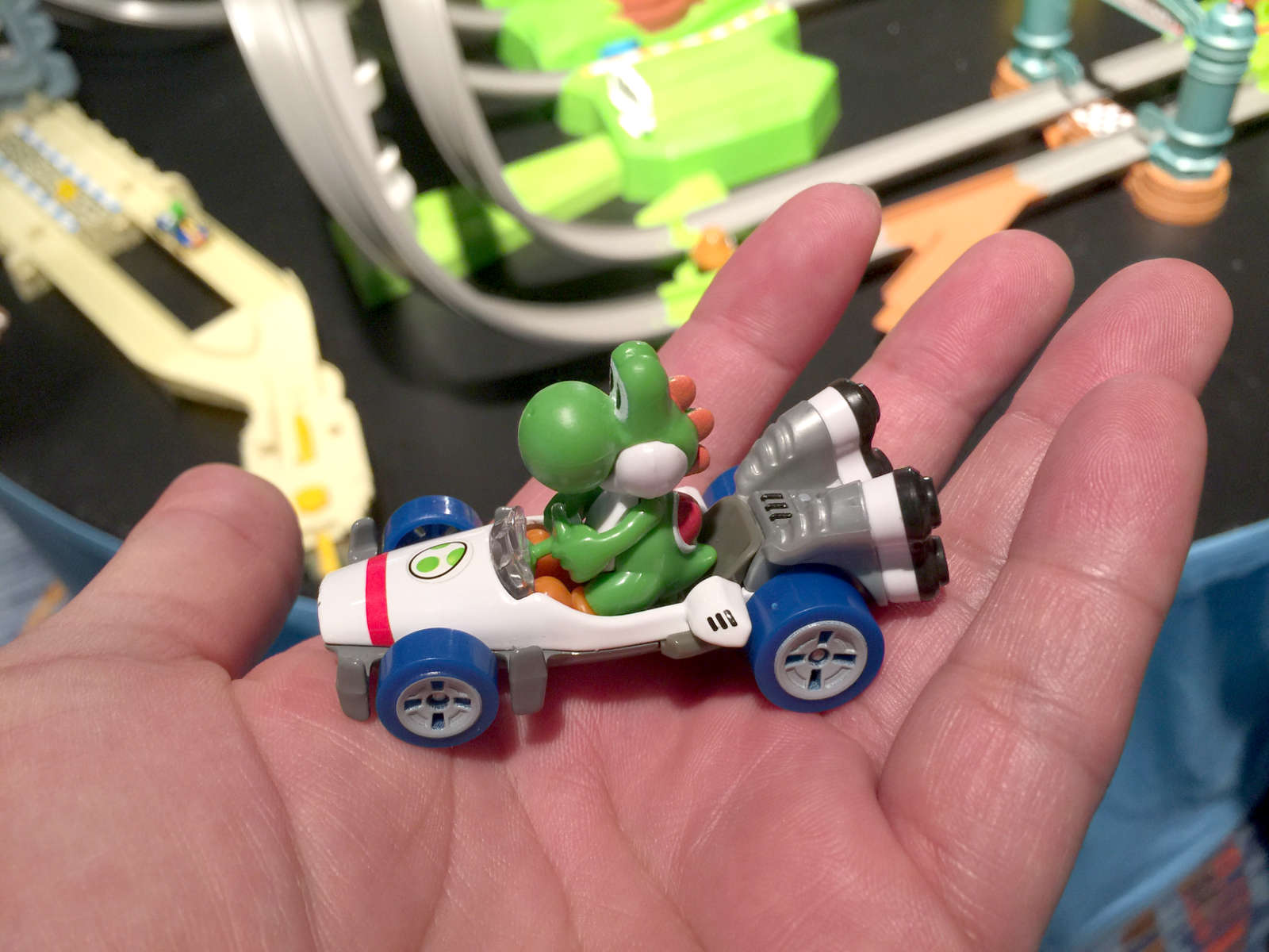 hot wheels mario kart toad