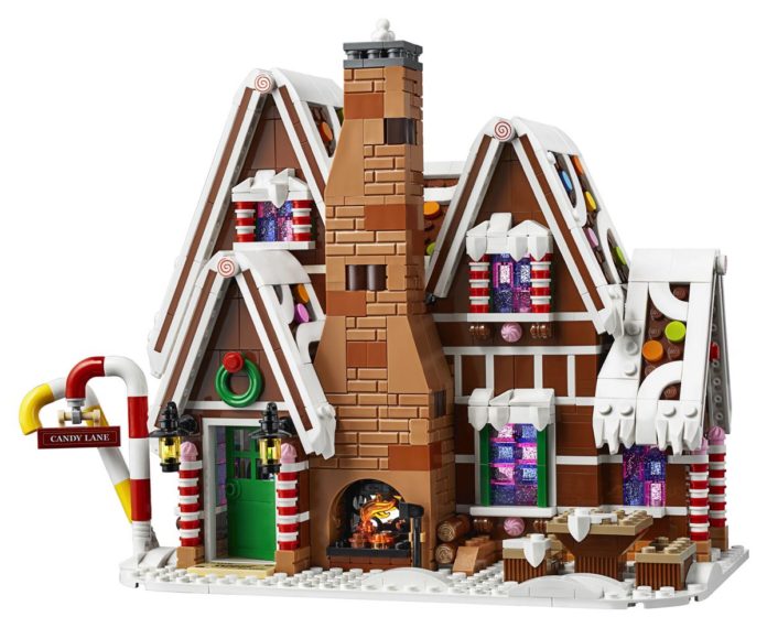 LEGO Gingerbread House front 2