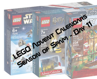 lego advent 2019 day 11 poster