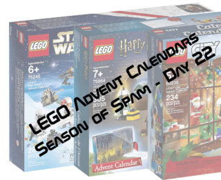 lego advent 2019 day 22 poster