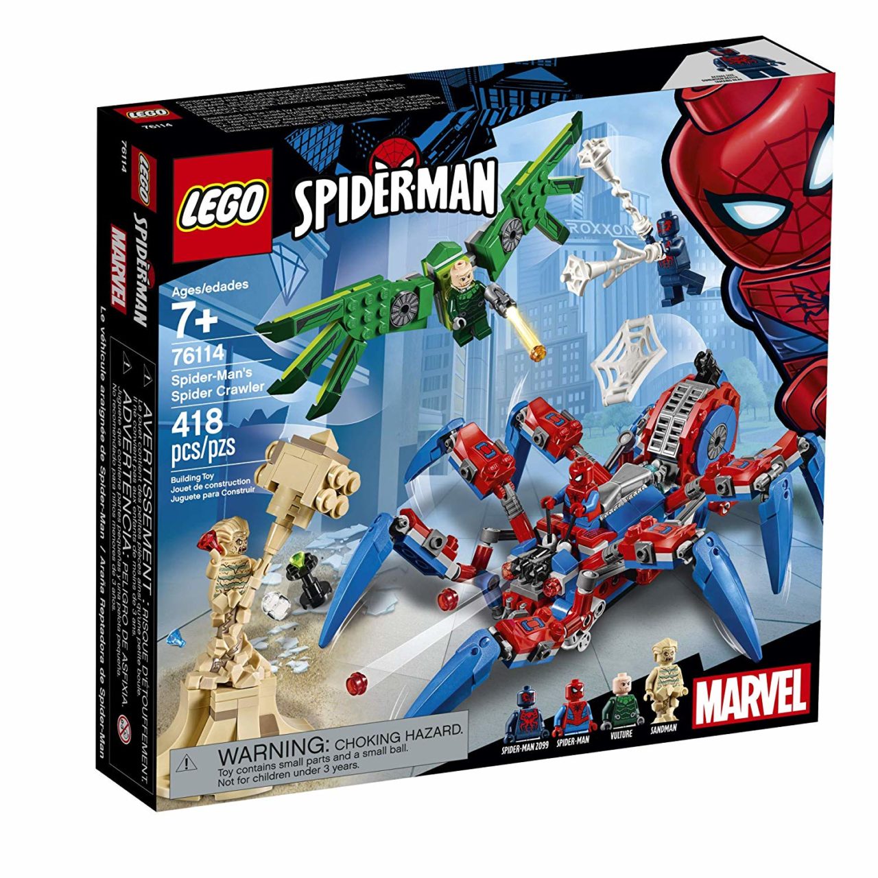 76114 Spider-Man's Spider Crawler box image