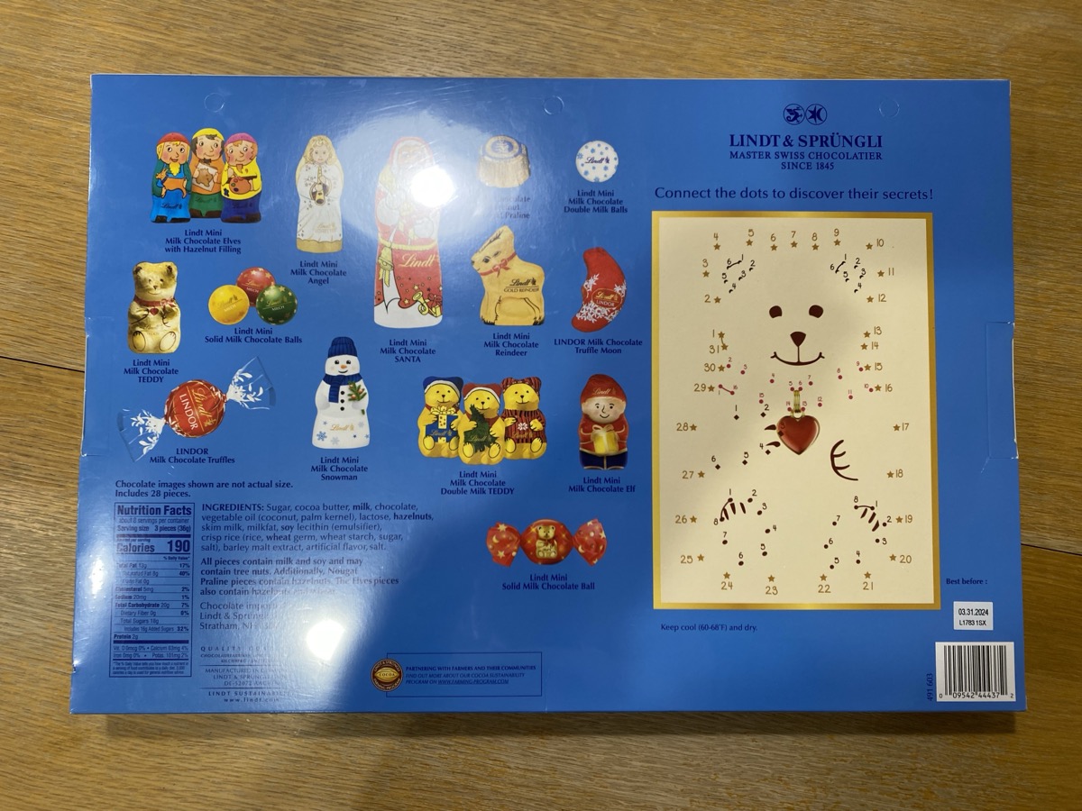 Lindt Advent Day 1 (1)